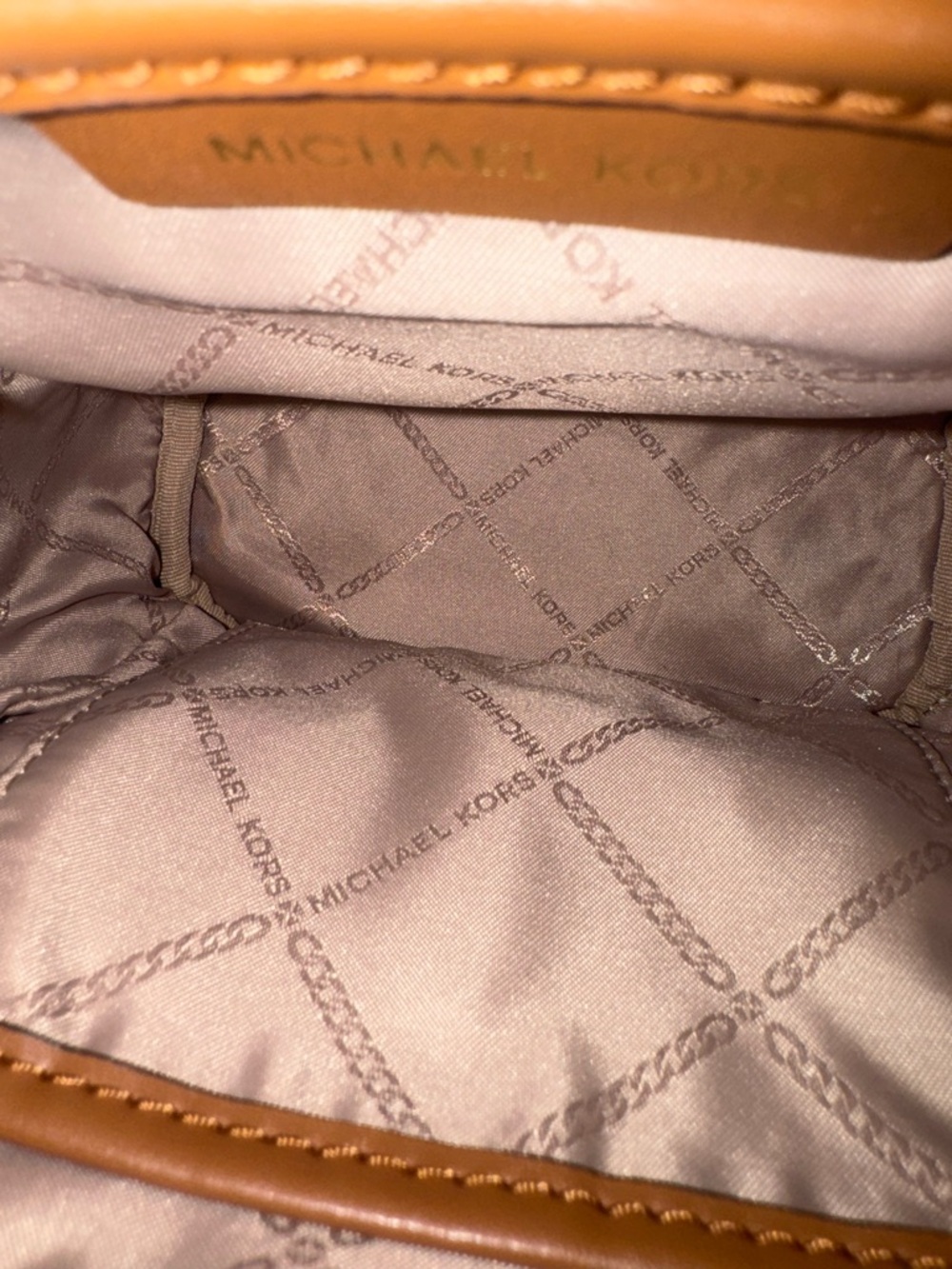 Michael Kors XS Rhea Messenger Backpack - Picture 9 of 15